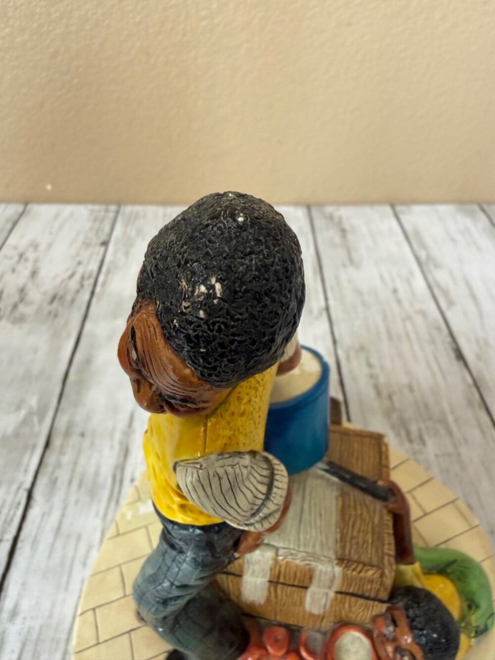 Vintage Naturecraft England Little Cherub Figurine Ref 859 Ceramic Boy Statue - Picture 15 of 16